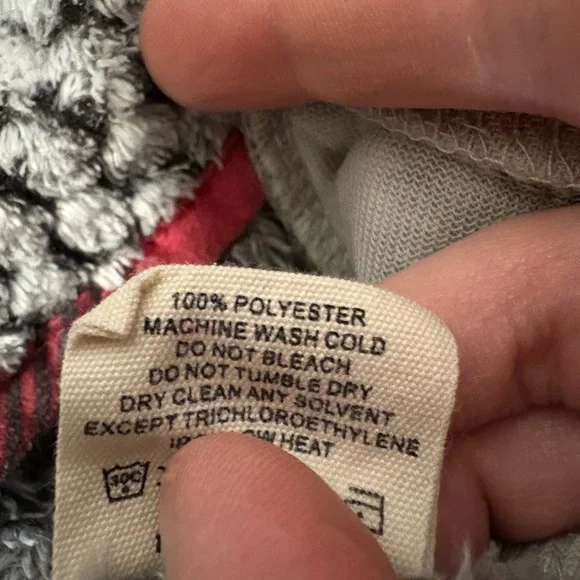 Simply Southern Gray and Black Textured Pullover - Picture 4 of 7